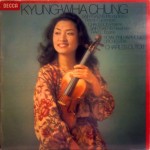 (英) DECCA SXL-6851 スモール・ラベル：チョン・キョンファ、フレンチ・ヴァイオリン名曲集