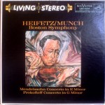 US RCA LSC-2314 HEIFETZ, MUNCH, BOSTON SYMPHONY – MENDELSSOHN and PROKOFIEFF : Violin Concertos http://amzn.to/rlSCoV